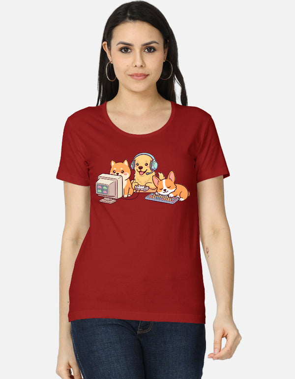 The Gamer Dog Trio - Women's