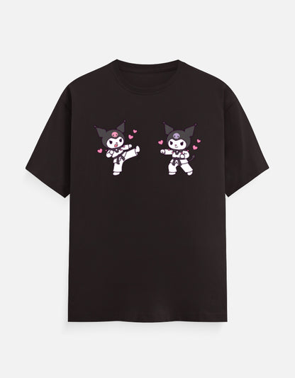 The Taekwondo Kuromi - Unisex in Coffee Brown – flat lay