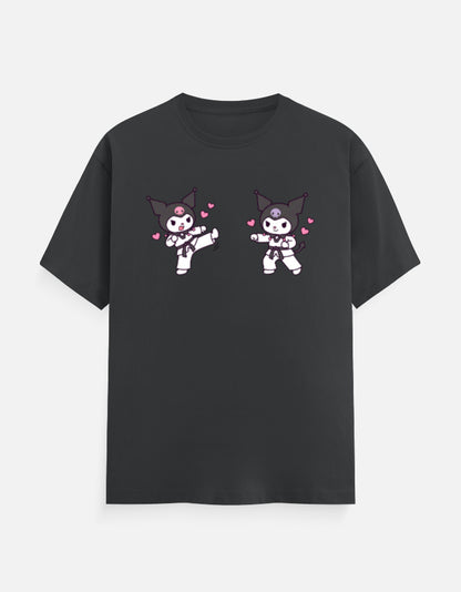 The Taekwondo Kuromi - Unisex in Steel Grey – flat lay
