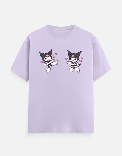 The Taekwondo Kuromi - Unisex in Lavender – flat lay