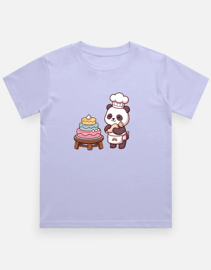 The Panda Bakery - Kids in Lavender – flat lay