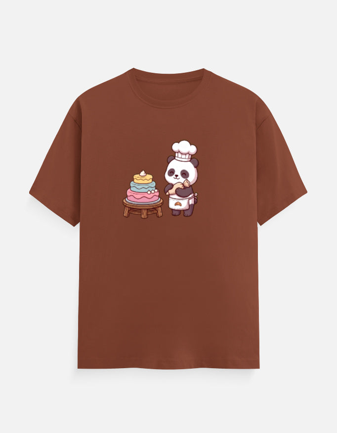 The Panda Bakery - Unisex in Copper – flat lay