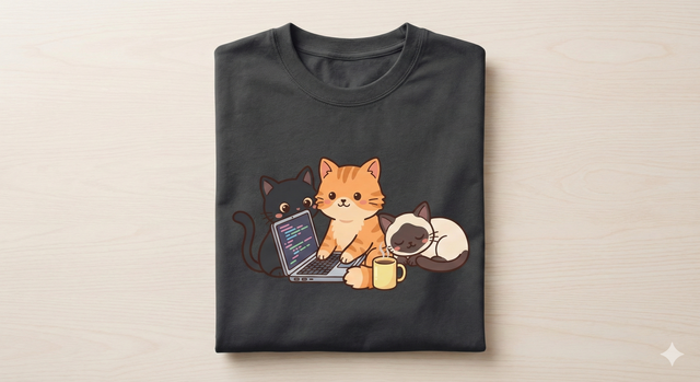 The Coder Cat Trio