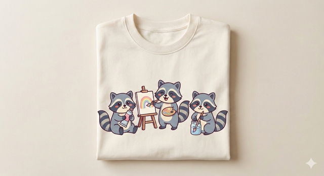The Artist Raccoon Crew