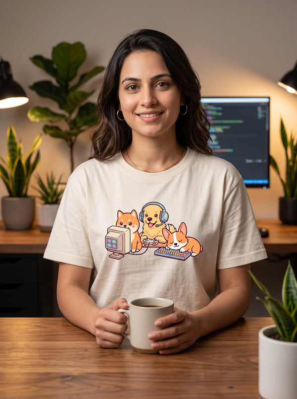 The Gamer Dog Trio - Unisex